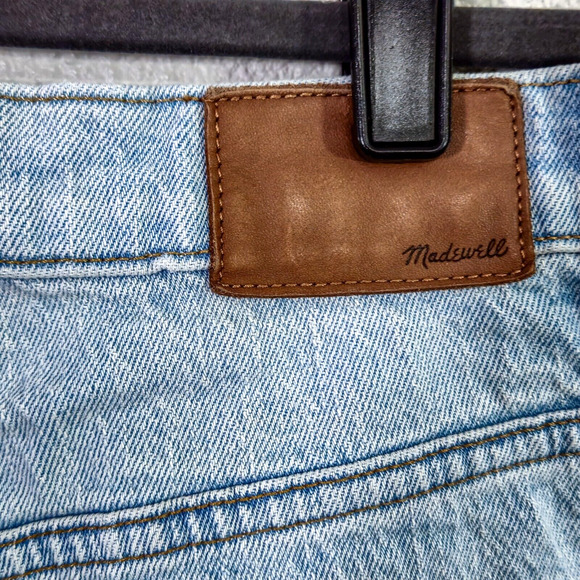 Madewell High-Rise Slim Crop Jeans Light Wash Clean Girl Capsule Size 25 - Picture 7 of 12